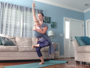 Babywearing Yoga: Yoga Poses to Practice While Babywearing | SpoiledYogi.com